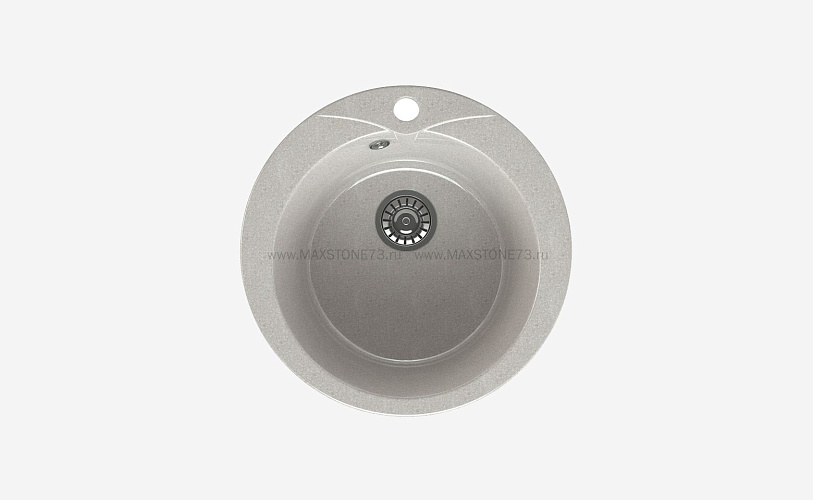 MAXSTONE Мойка глянцевая MS-1 (бежевая) 470*470*215